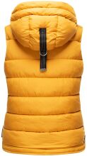 Marikoo Taisaa ladies quilted vest spring jacket - Yellow-Gr.S