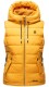 Marikoo Taisaa ladies quilted vest spring jacket - Yellow-Gr.S
