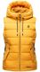 Marikoo Taisaa ladies quilted vest spring jacket - Yellow-Gr.S