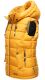 Marikoo Taisaa ladies quilted vest spring jacket - Yellow-Gr.S