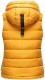 Marikoo Taisaa ladies quilted vest spring jacket - Yellow-Gr.S