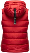 Marikoo Taisaa Damen Stepp Weste Übergangsjacke - Rot-Gr.XS