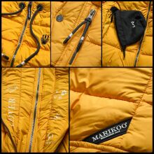 Marikoo Taisaa Damen Stepp Weste &Uuml;bergangsjacke - Rot-Gr.S