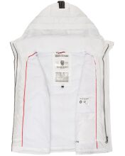 Marikoo Taisaa Damen Stepp Weste &Uuml;bergangsjacke - Weiss-Gr.M