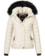 Navahoo Chloe ladies winter jacket lined Beige Größe XS - Gr. 34
