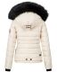 Navahoo Chloe ladies winter jacket lined Beige Größe XS - Gr. 34