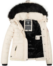 Navahoo Chloe ladies winter jacket lined Beige Größe L - Gr. 40