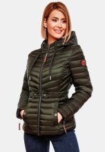 Marikoo Aniyaa Damen Steppjacke mit Kapuze