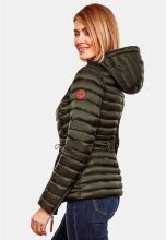 Marikoo Aniyaa Damen Steppjacke mit Kapuze