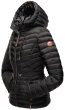 Marikoo Aniyaa ladies hooded quilted jacket Schwarz-Gr.XS