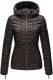 Marikoo Aniyaa Damen Steppjacke mit Kapuze Anthrazit-Gr.S