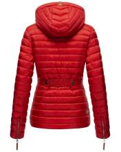 Marikoo Aniyaa ladies hooded quilted jacket Rot-Gr.S