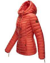 Marikoo Aniyaa Damen Steppjacke mit Kapuze Coral-Gr.S