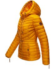 Marikoo Aniyaa ladies hooded quilted jacket Gelb-Gr.S