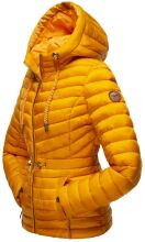 Marikoo Aniyaa ladies hooded quilted jacket Gelb-Gr.S