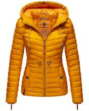 Marikoo Aniy ladies spring quilted jacket - Yellow-Gr.XXL