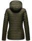 Marikoo Asraa ladies quilted jacket with hood - Olive-Gr.XS