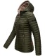 Marikoo Asraa ladies quilted jacket with hood - Olive-Gr.XXL