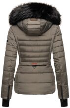 Navahoo Adele Ladies Winter Jacket Warm Lined Teddy Fur Quilted Winterjacket B361  Größe XS - Gr. 34