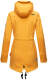 Marikoo Zimtzicke Damen lange Softshell Jacke Amber Yellow Größe S - Gr. 36