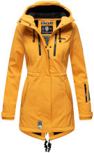 Marikoo Zimtzicke ladies long softshell jacket Amber...
