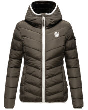 Navahoo Elva leichte Damen Stepp Jacke Anthrazit Gr&ouml;&szlig;e S - Gr. 36