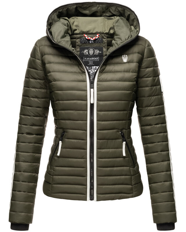 Navahoo Kimuk Princess leichte Damen Steppjacke Olive Größe XS - Gr. 34