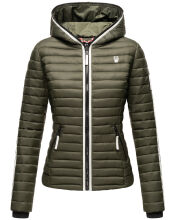 Navahoo Kimuk Princess leichte Damen Steppjacke Olive Gr&ouml;&szlig;e XS - Gr. 34