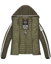 Navahoo Kimuk Princess leichte Damen Steppjacke Olive Gr&ouml;&szlig;e XS - Gr. 34