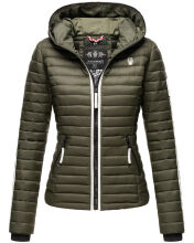 Navahoo Kimuk Princess leichte Damen Steppjacke Olive Größe S - Gr. 36