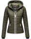 Navahoo Kimuk Princess leichte Damen Steppjacke Olive Größe S - Gr. 36