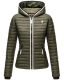 Navahoo Kimuk Princess leichte Damen Steppjacke Olive Größe M - Gr. 38