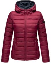Marikoo Lucy Damen gesteppte Übergangsjacke Bordeaux Größe XS - Gr. 34