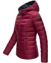 Marikoo Lucy Damen gesteppte Übergangsjacke Bordeaux Größe XS - Gr. 34