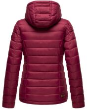 Marikoo Lucy Damen gesteppte Übergangsjacke Bordeaux Größe XS - Gr. 34