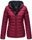 Marikoo Lucy Damen gesteppte Übergangsjacke Bordeaux Größe XS - Gr. 34