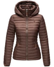 Marikoo Löwenbaby Damen Steppjacke Schoko Größe M - Gr. 38