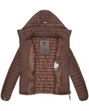 Marikoo Löwenbaby Damen Steppjacke Schoko Größe M - Gr. 38