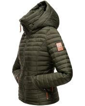 Marikoo Löwenbaby Damen Steppjacke Olive Größe S - Gr. 36