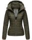 Marikoo Löwenbaby Damen Steppjacke Olive Größe S - Gr. 36