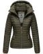 Marikoo Löwenbaby Damen Steppjacke Olive Größe S - Gr. 36