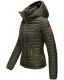 Marikoo Löwenbaby Damen Steppjacke Olive Größe S - Gr. 36