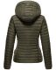 Marikoo Löwenbaby Damen Steppjacke Olive Größe S - Gr. 36