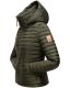 Marikoo Löwenbaby Damen Steppjacke Olive Größe M - Gr. 38