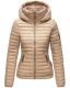 Marikoo Löwenbaby Damen Steppjacke Taupe Größe S - Gr. 36