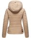 Marikoo Löwenbaby Damen Steppjacke Taupe Größe S - Gr. 36