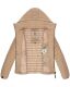 Marikoo Löwenbaby Damen Steppjacke Taupe Größe S - Gr. 36