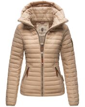 Marikoo Löwenbaby Damen Steppjacke Taupe Größe M - Gr. 38