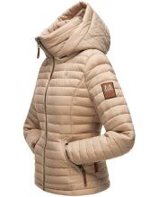 Marikoo L&ouml;wenbaby Damen Steppjacke Taupe Gr&ouml;&szlig;e M - Gr. 38
