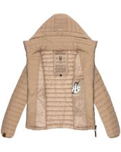 Marikoo L&ouml;wenbaby Damen Steppjacke Taupe Gr&ouml;&szlig;e M - Gr. 38